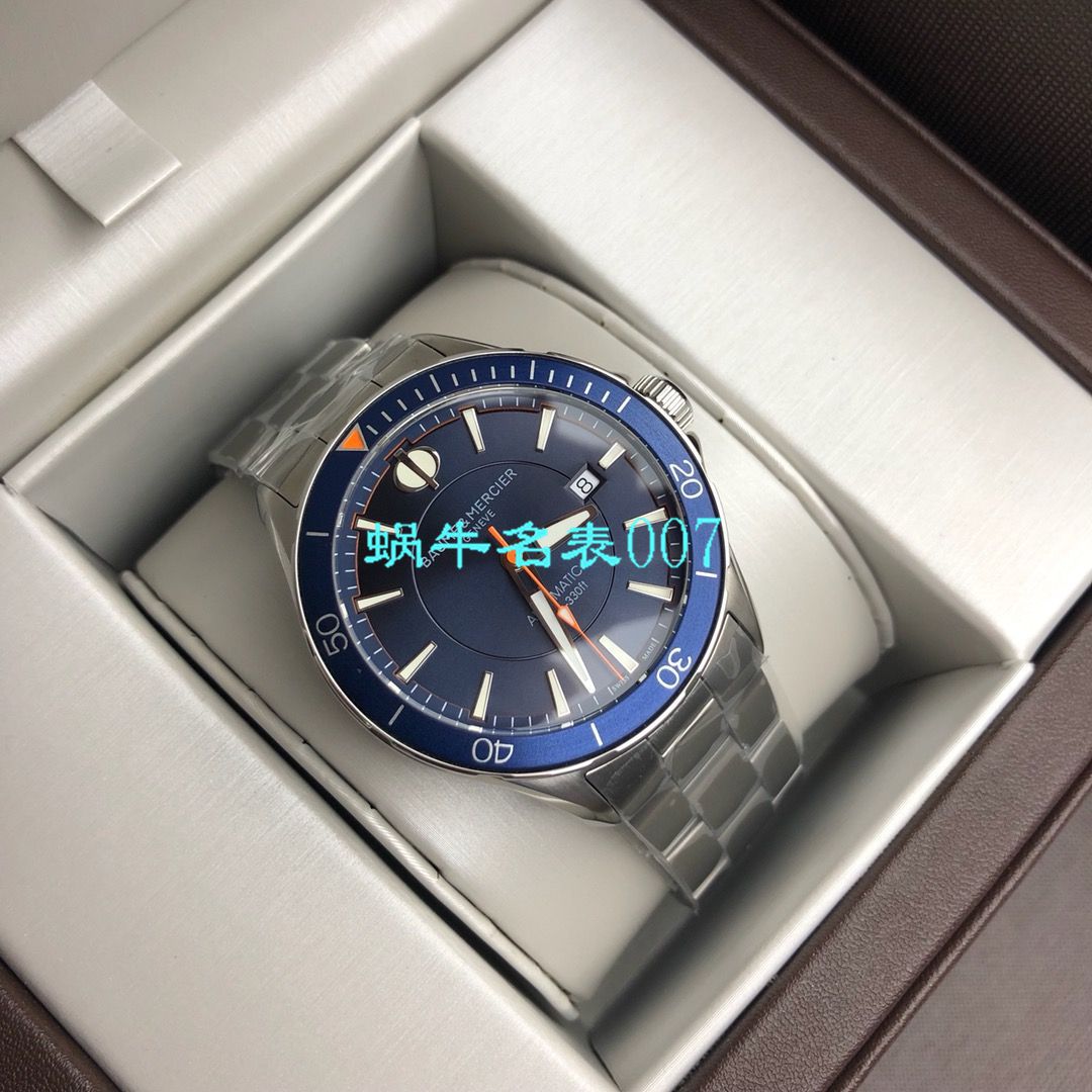   渠道原单Baume&Mercier  名士表克里顿俱乐部系列M0A10340，10378腕表 / BM07