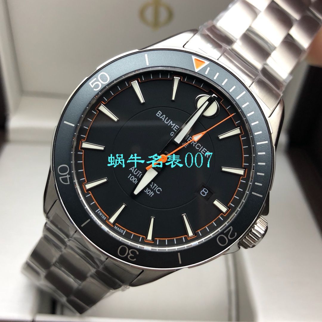   渠道原单Baume&Mercier  名士表克里顿俱乐部系列M0A10340，10378腕表 / BM07