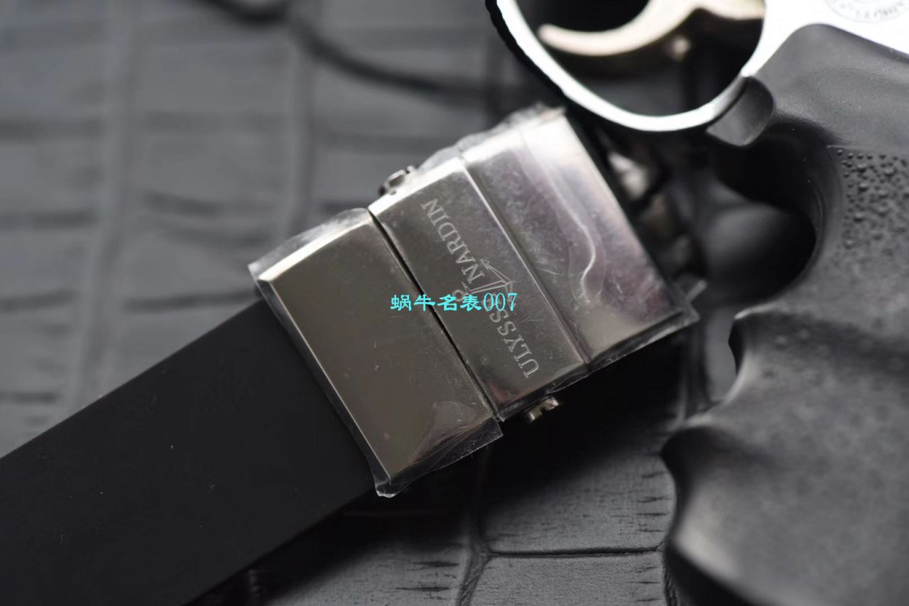 视频评测TWA厂Ulysse Nardin  雅典表复杂功能万年历腕表系列 329-00-3腕表 / YD018