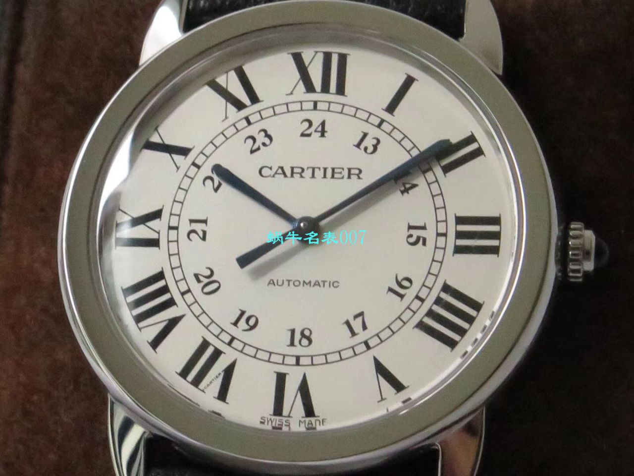   A8厂SOLO表  卡地亚RONDE DE CARTIER系列W2RN0008，WSRN0021，WR000551腕表 / K233