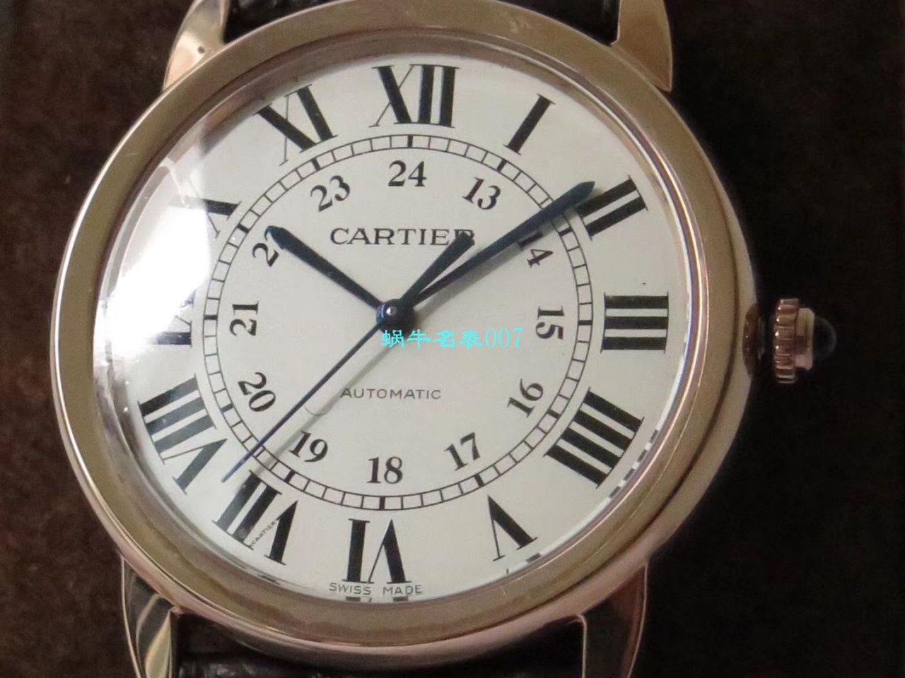   A8厂SOLO表  卡地亚RONDE DE CARTIER系列W2RN0008，WSRN0021，WR000551腕表 / K233
