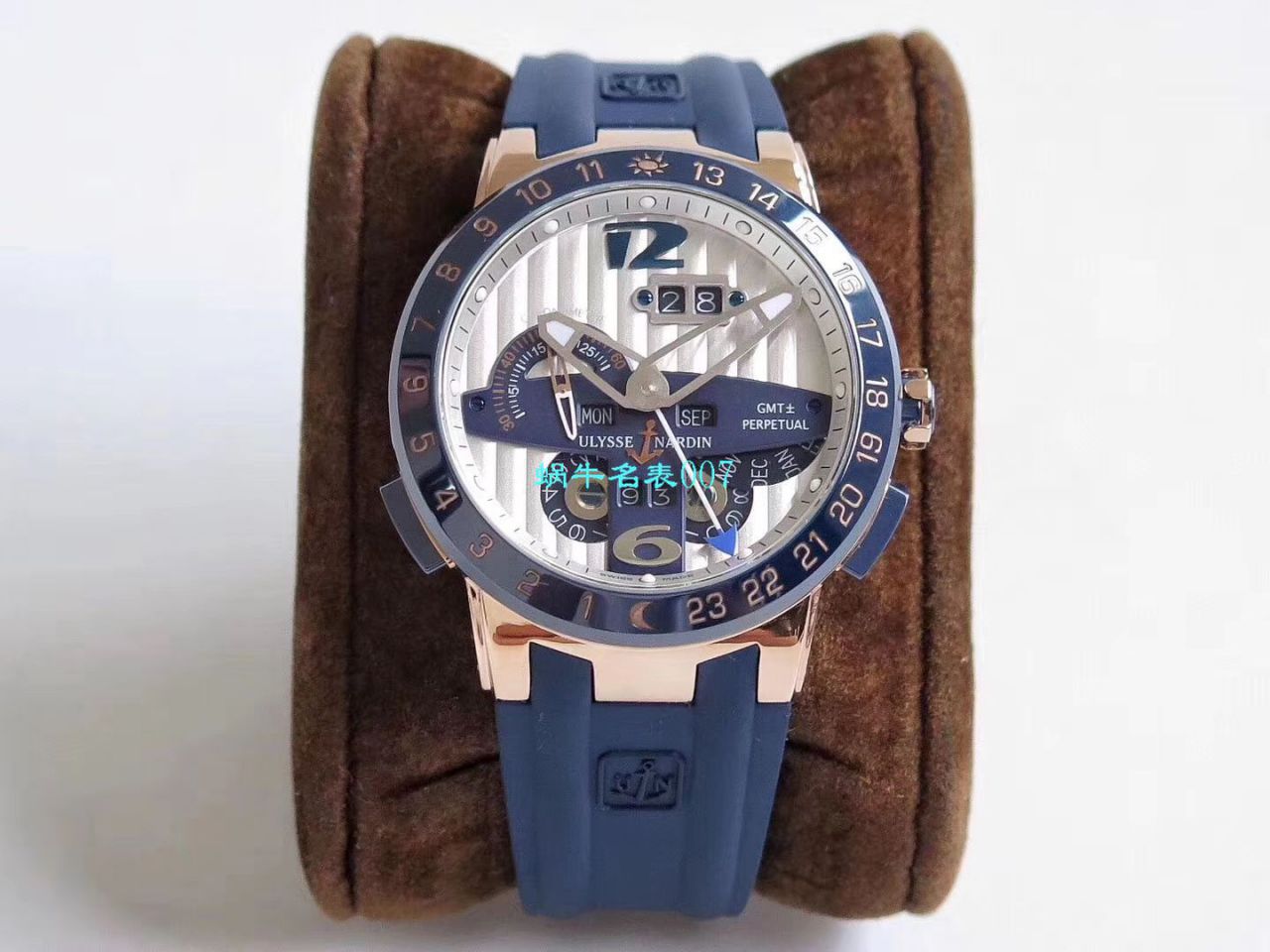   Ulysse Nardin  TWA厂雅典复杂功能系列326-00-3腕表 / YD020