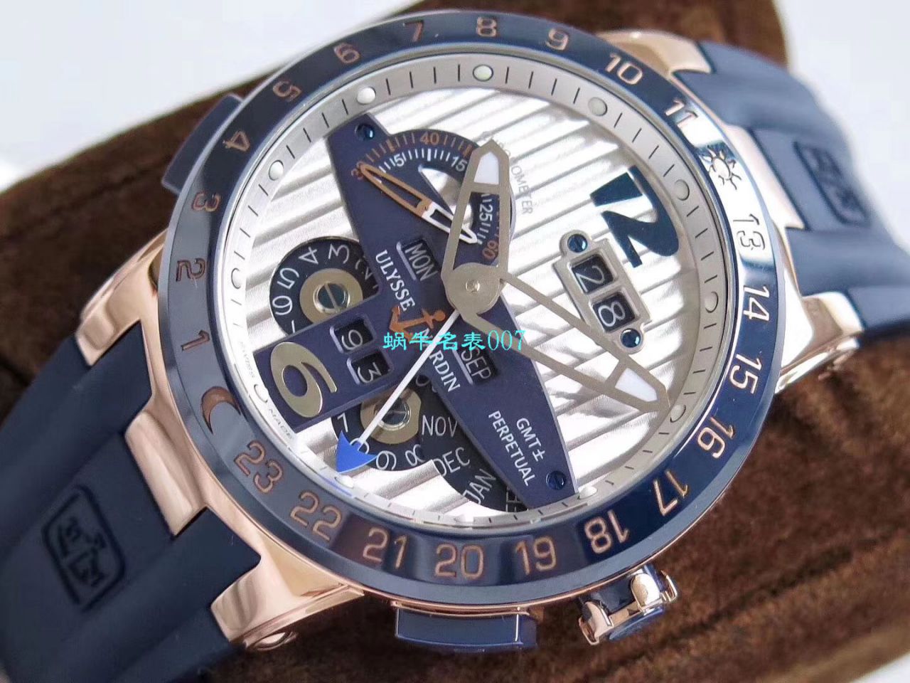   Ulysse Nardin  TWA厂雅典复杂功能系列326-00-3腕表 / YD020
