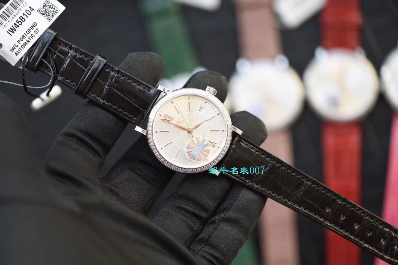 视频评测M+厂女表  万国柏涛菲诺系列IW458112，IW458103腕表 / WG508