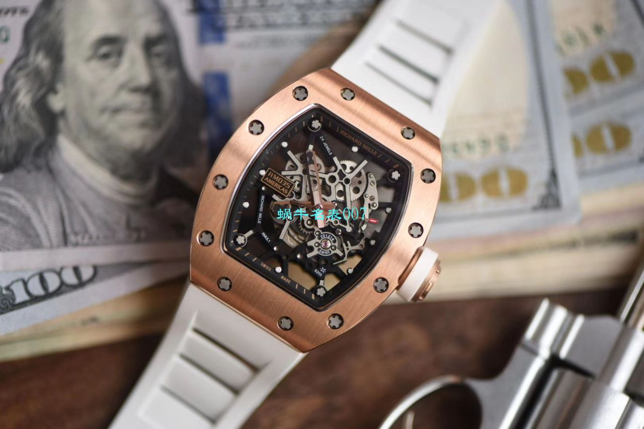 视频评测KV台湾厂理查德米勒RICHARD MILLE RM 035 Americas ＂美国公牛＂纪念版 / KV035GNIU