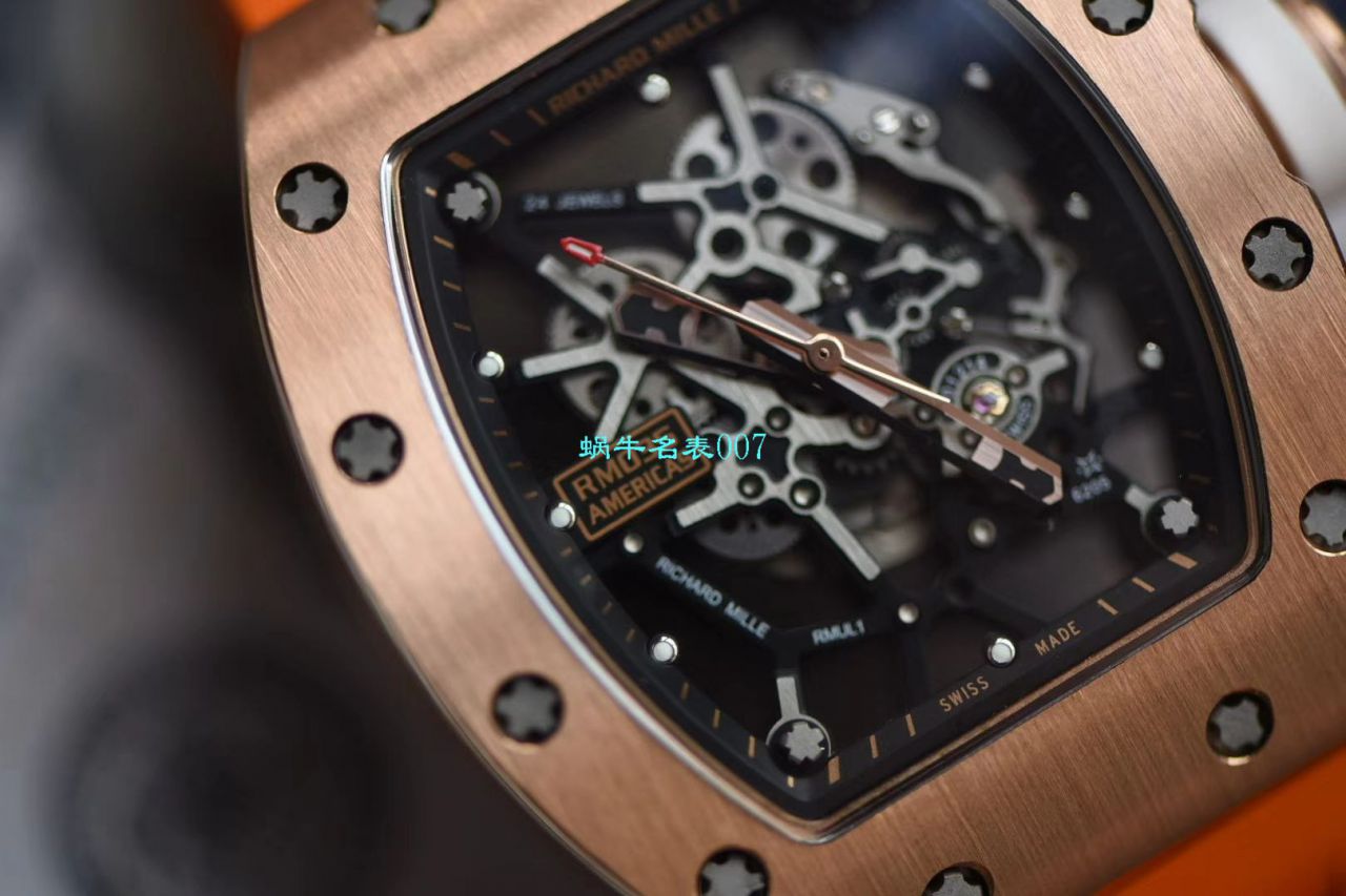 视频评测KV台湾厂理查德米勒RICHARD MILLE RM 035 Americas ＂美国公牛＂纪念版 / KV035GNIU