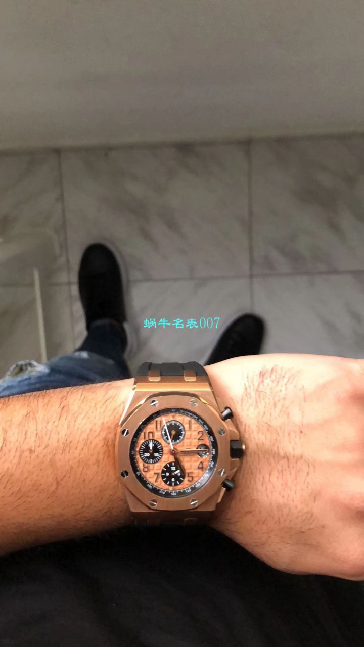 视频评测JF厂高表  爱彼皇家橡树离岸型系列26470OR.OO.A002CR.01腕表 / APCF002.1