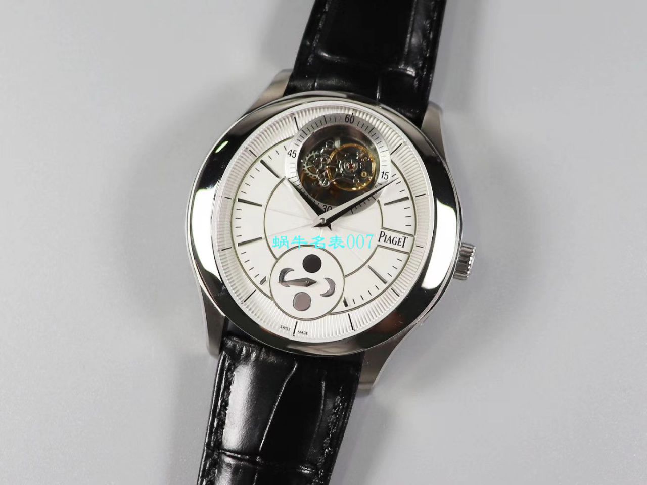   R8厂PIAGET  伯爵BLACK -TIE系列G0A37115,G0A38114陀飞轮腕表 / PT021