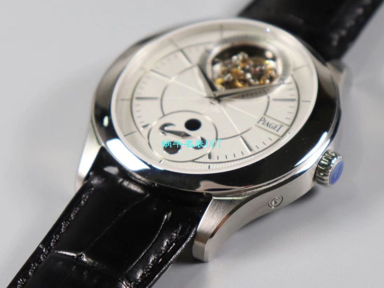   R8厂PIAGET  伯爵BLACK -TIE系列G0A37115,G0A38114陀飞轮腕表 / PT021
