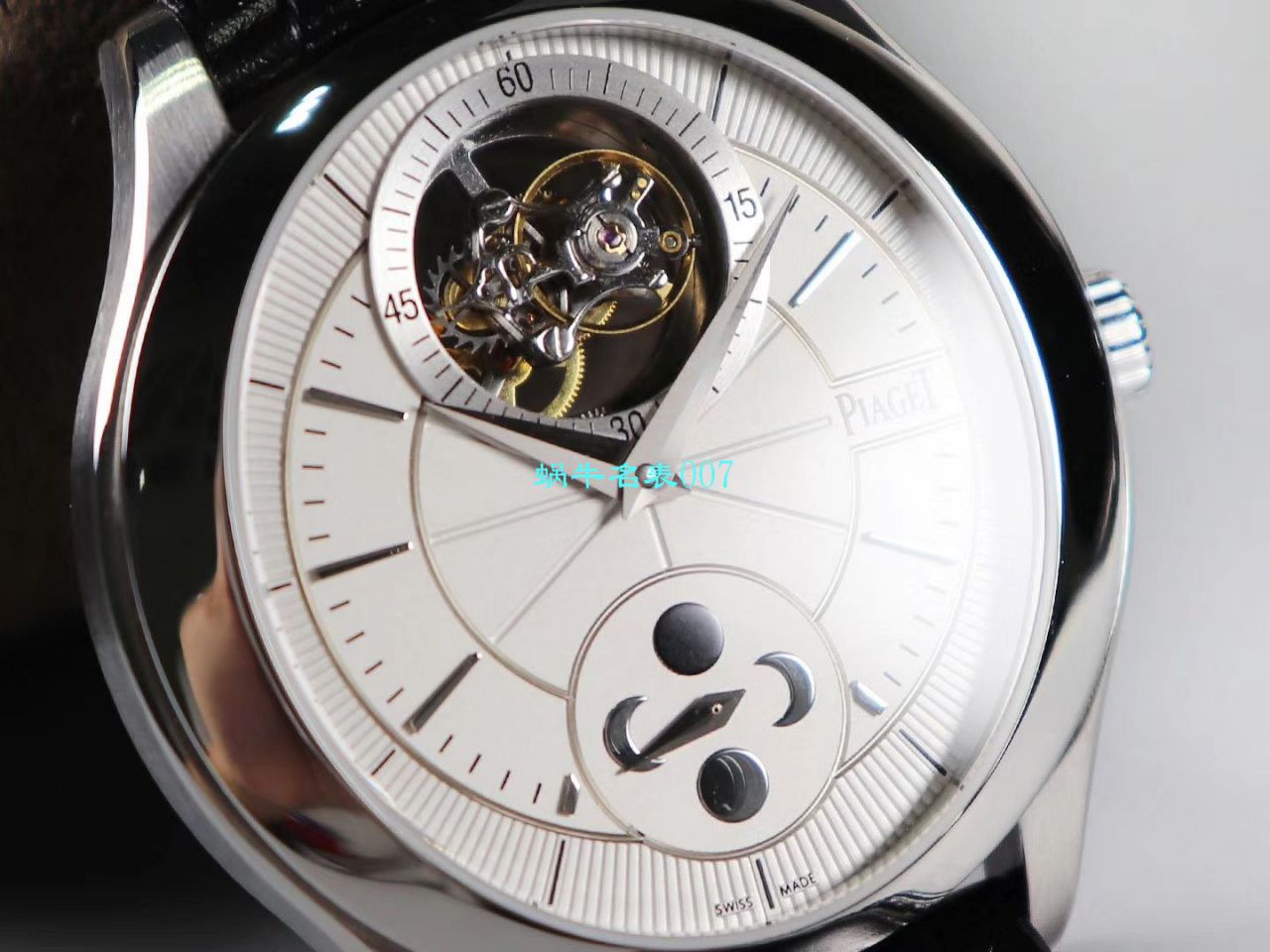   R8厂PIAGET  伯爵BLACK -TIE系列G0A37115,G0A38114陀飞轮腕表 / PT021