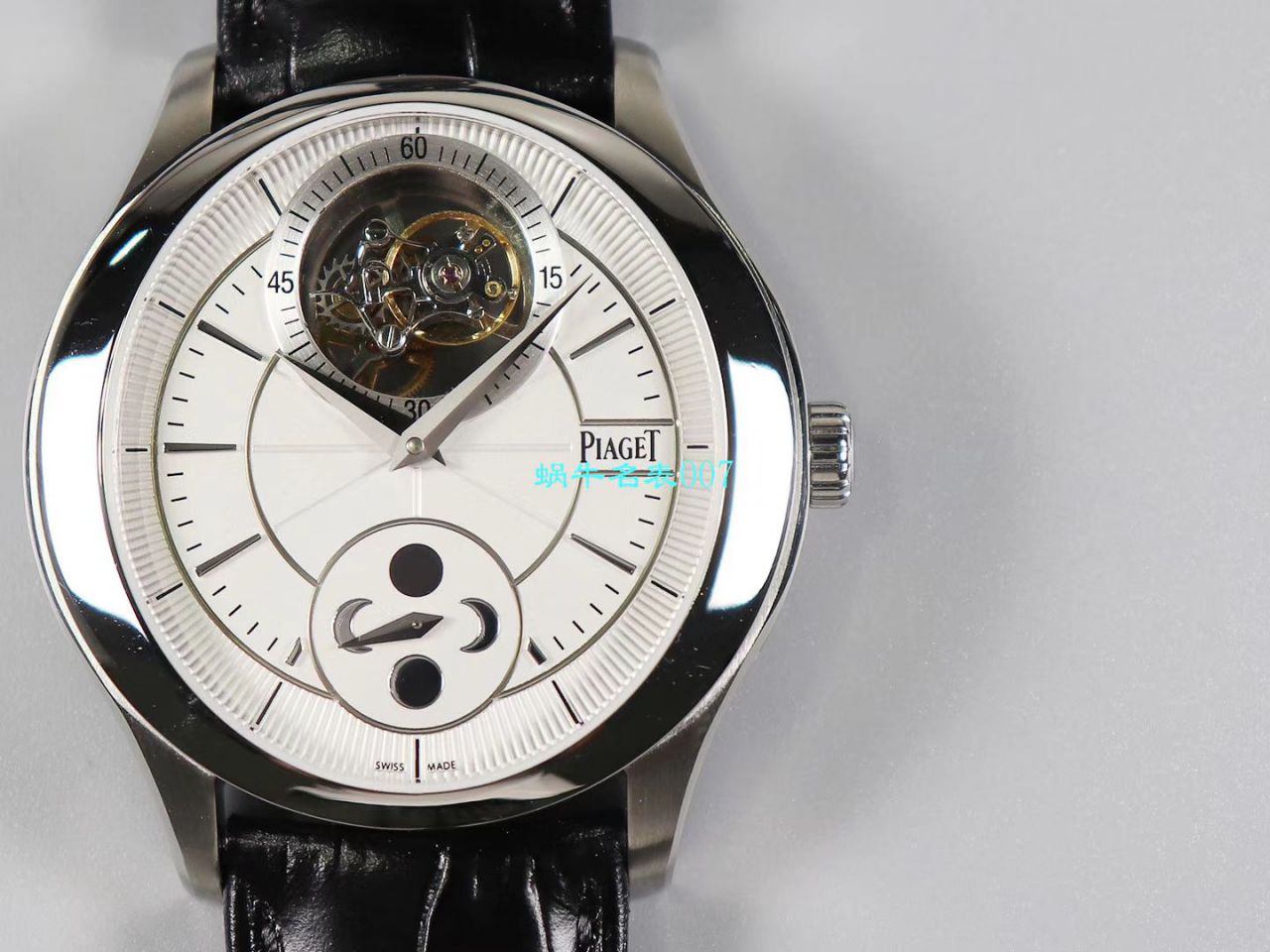   R8厂PIAGET  伯爵BLACK -TIE系列G0A37115,G0A38114陀飞轮腕表 / PT021