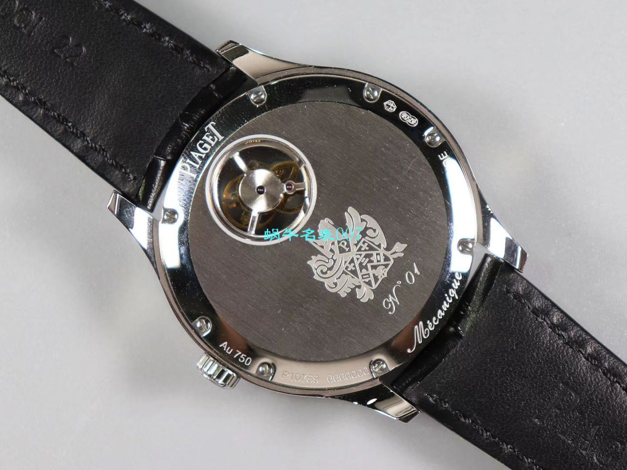   R8厂PIAGET  伯爵BLACK -TIE系列G0A37115,G0A38114陀飞轮腕表 / PT021