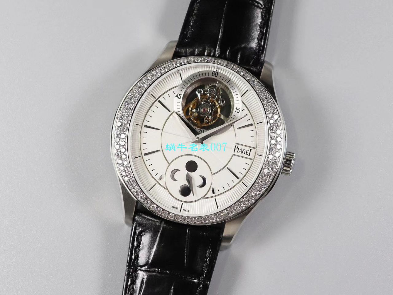   R8厂PIAGET  伯爵BLACK -TIE系列G0A37115,G0A38114陀飞轮腕表 / PT021