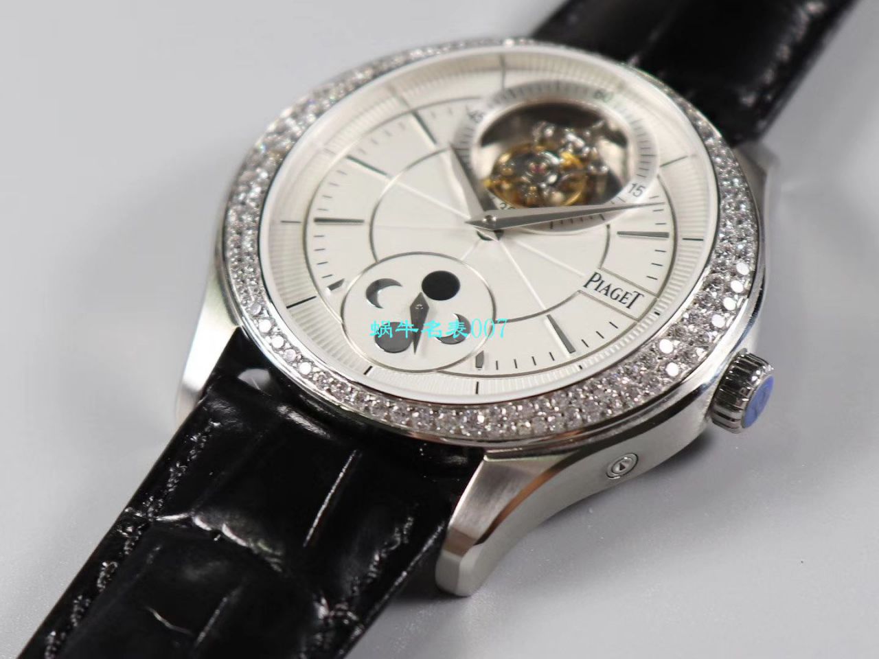   R8厂PIAGET  伯爵BLACK -TIE系列G0A37115,G0A38114陀飞轮腕表 / PT021