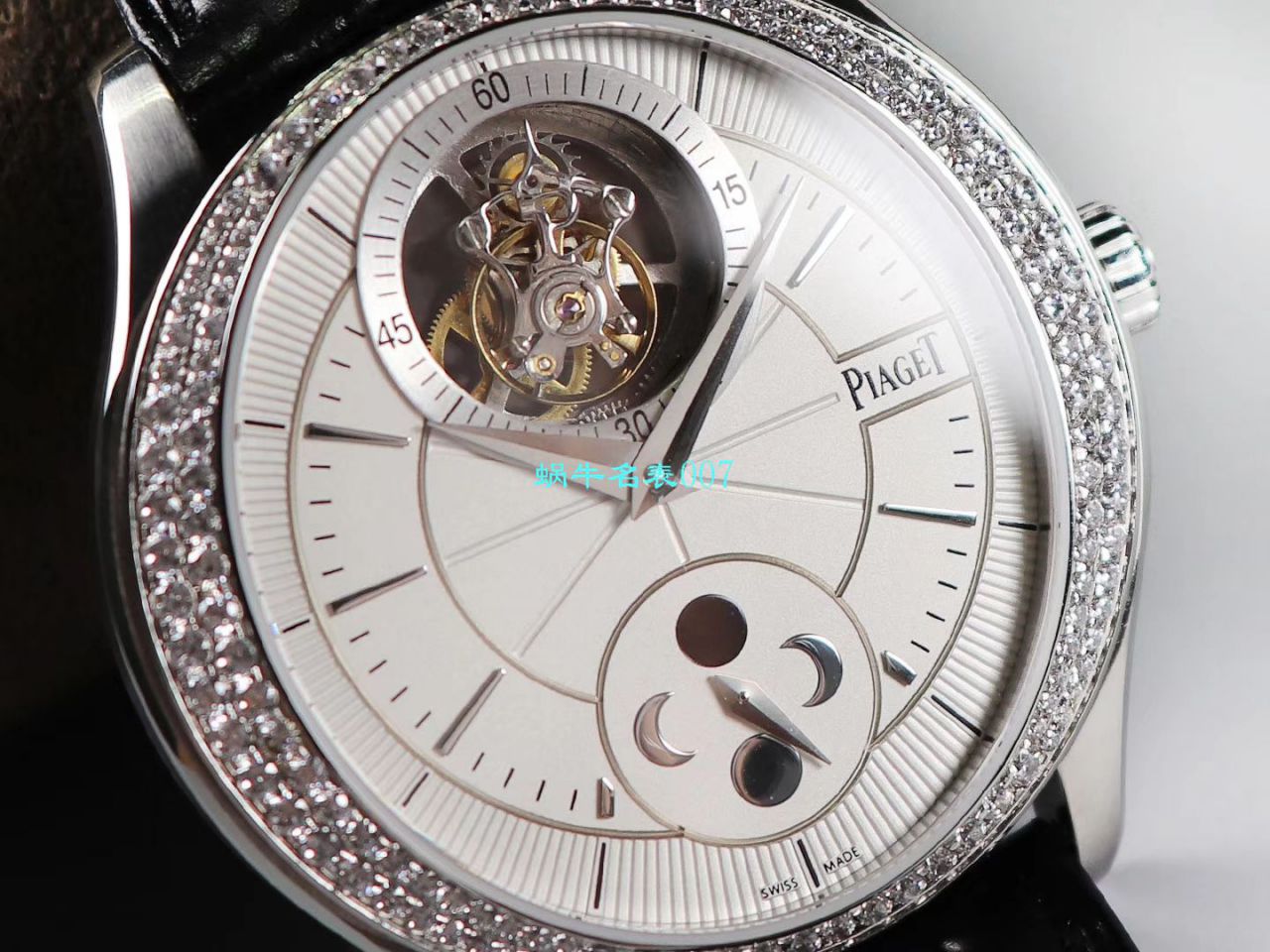   R8厂PIAGET  伯爵BLACK -TIE系列G0A37115,G0A38114陀飞轮腕表 / PT021