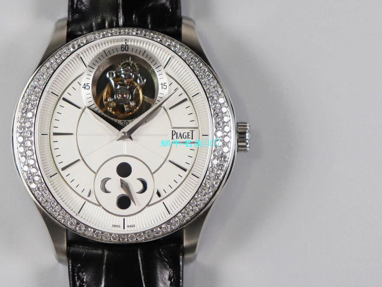   R8厂PIAGET  伯爵BLACK -TIE系列G0A37115,G0A38114陀飞轮腕表 / PT021