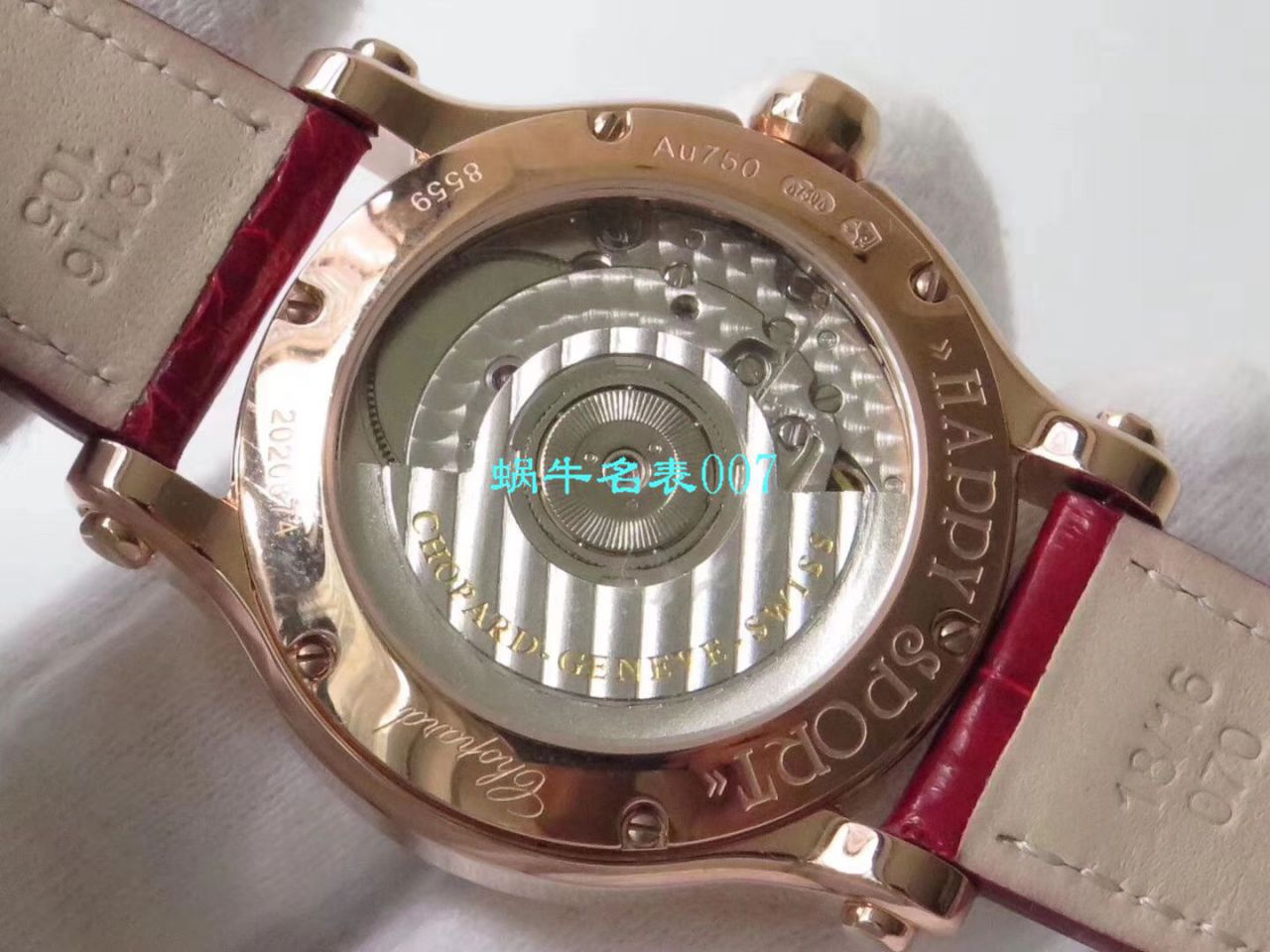  YF厂女士手表  萧邦HAPPY DIAMONDS系列278559-3008，278559-3020腕表 / XB050