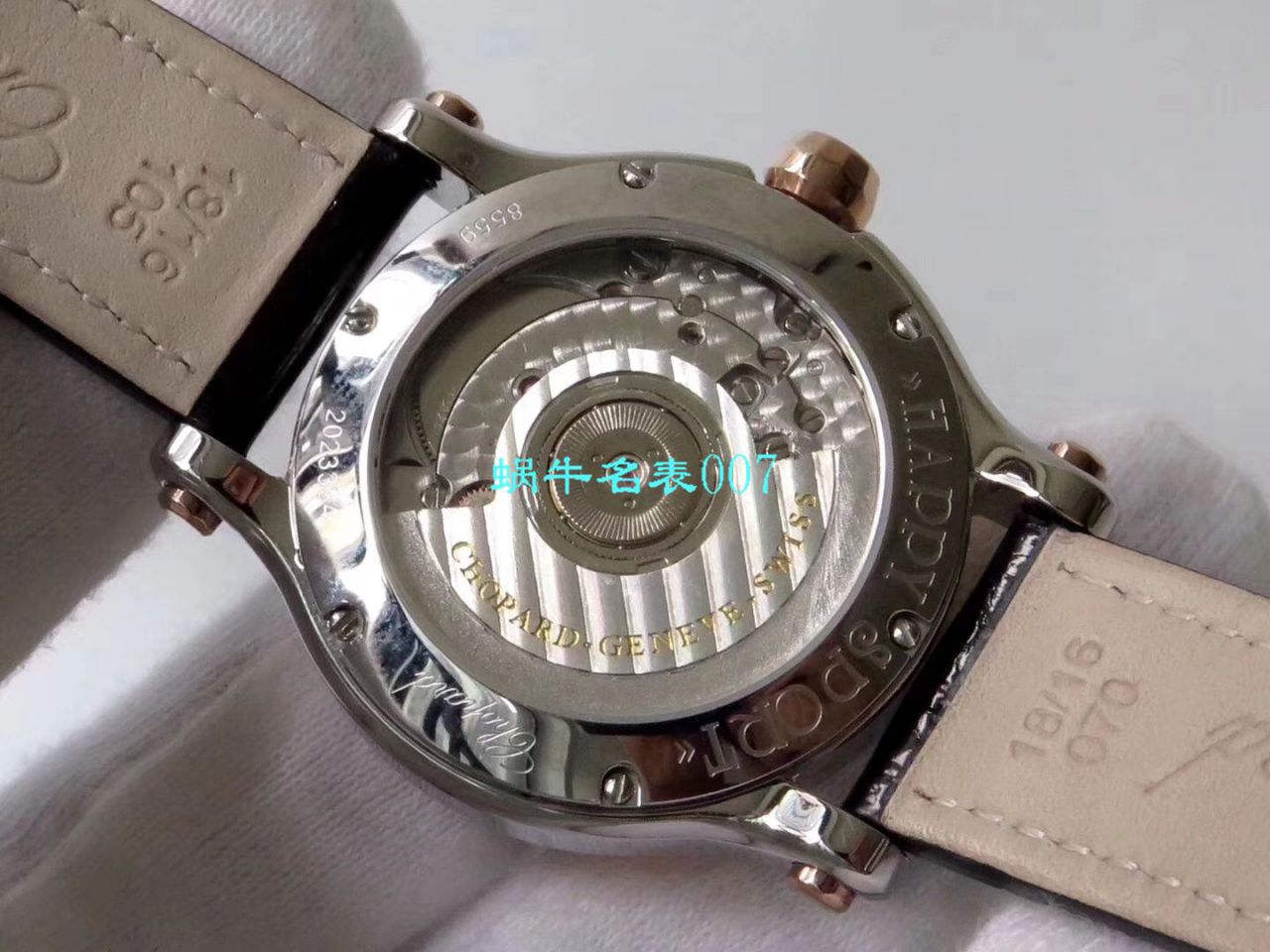   YF厂女士手表  萧邦HAPPY DIAMONDS系列278559-3008，278559-3020腕表 / XB050