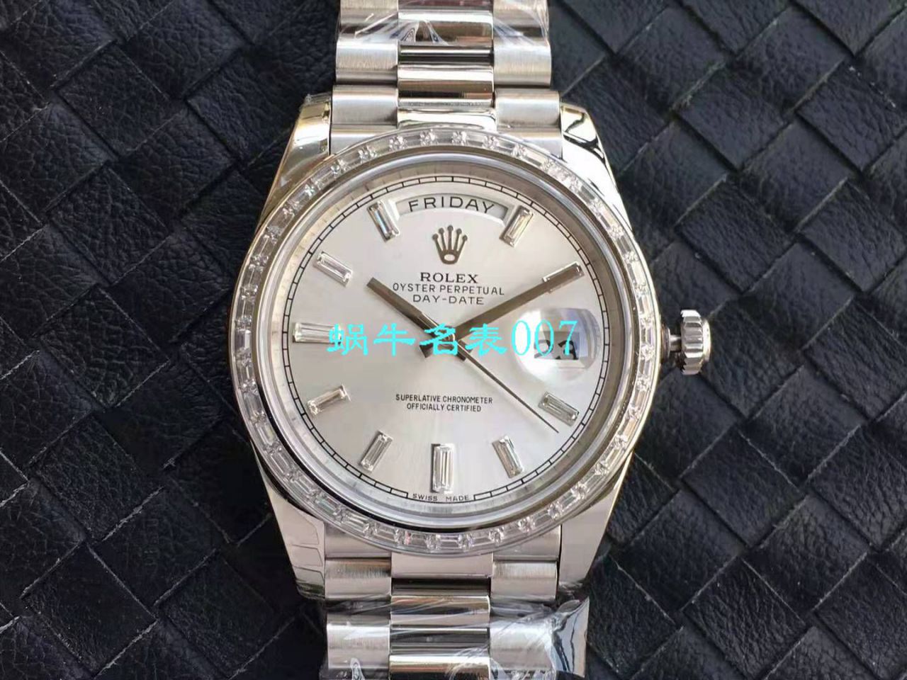 EW厂劳力士星期日历型系列228396TBR蓝盘腕表 / R153   EW厂劳力士星期日历型系列228396TBR蓝盘腕表 / R153