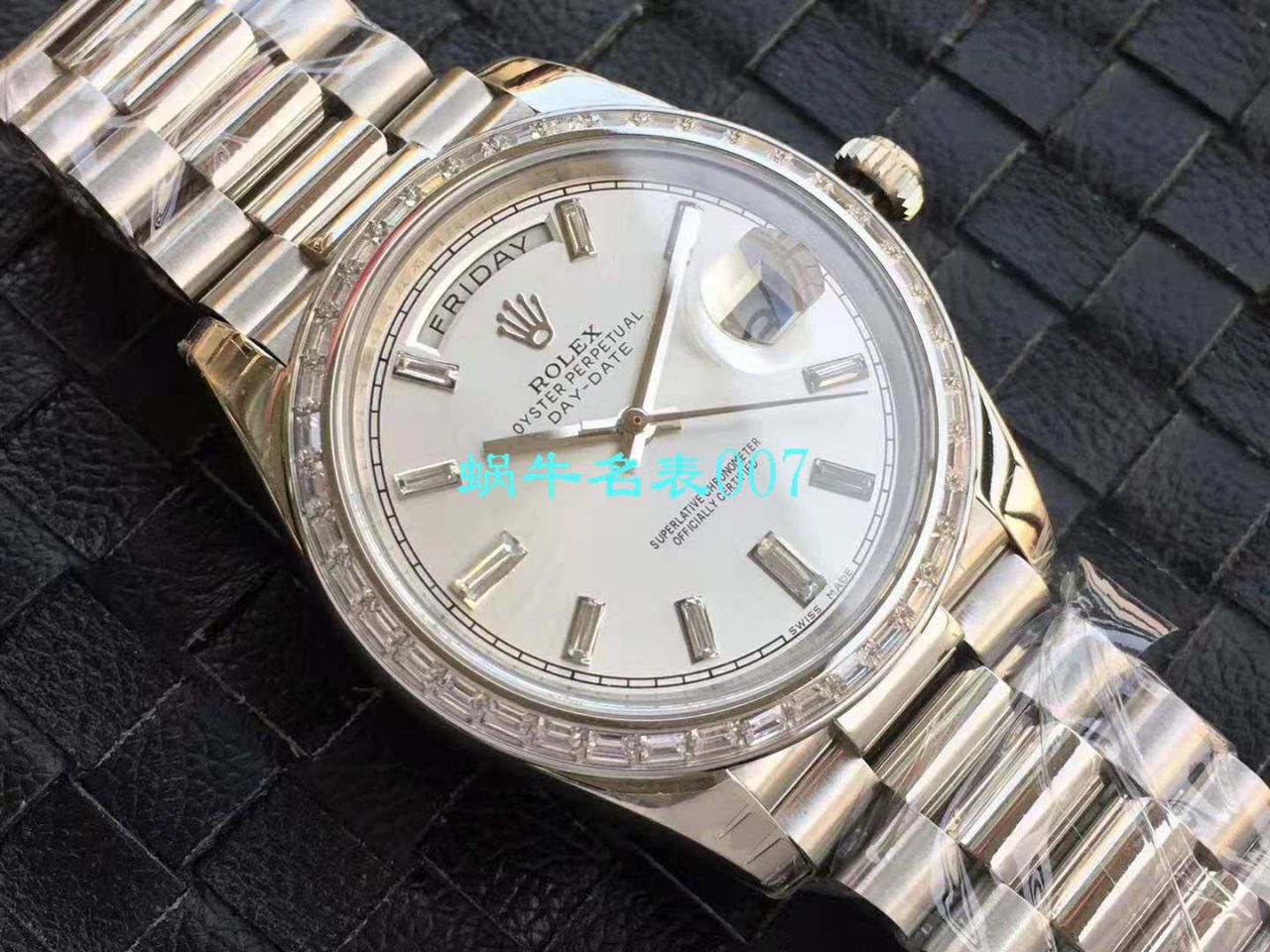EW厂劳力士星期日历型系列228396TBR蓝盘腕表 / R153   EW厂劳力士星期日历型系列228396TBR蓝盘腕表 / R153