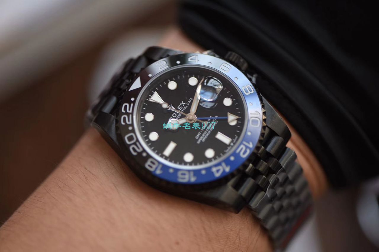   LF厂Batman定制版劳力士格林尼治Rolex GMT-Master II M126710blnr-0002 / R502