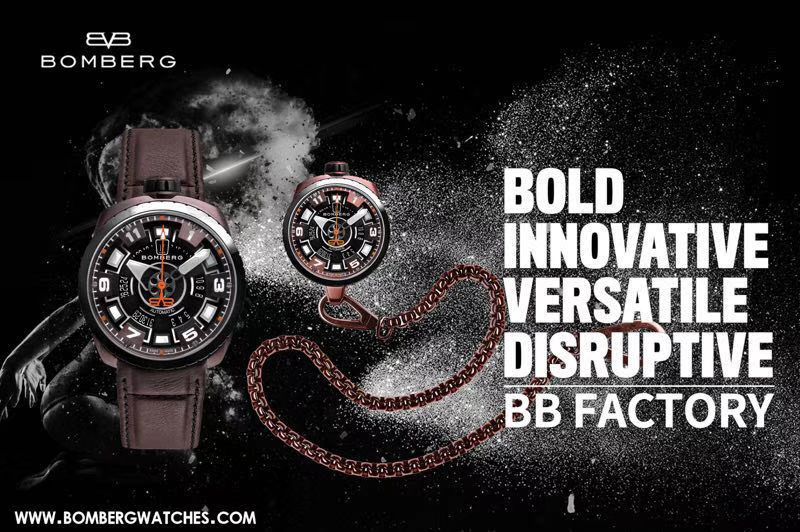 BB FACTORY 巧思之作  一表两用 奇思妙构  BBF出品BOMBERG BOLD系列腕表劲酷登场， / BB002