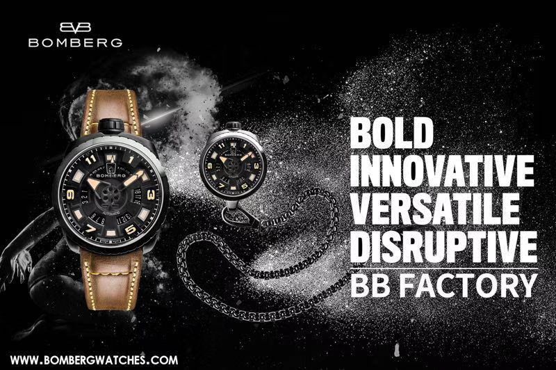 BB FACTORY 巧思之作  一表两用 奇思妙构  BBF出品BOMBERG BOLD系列腕表劲酷登场， / BB002