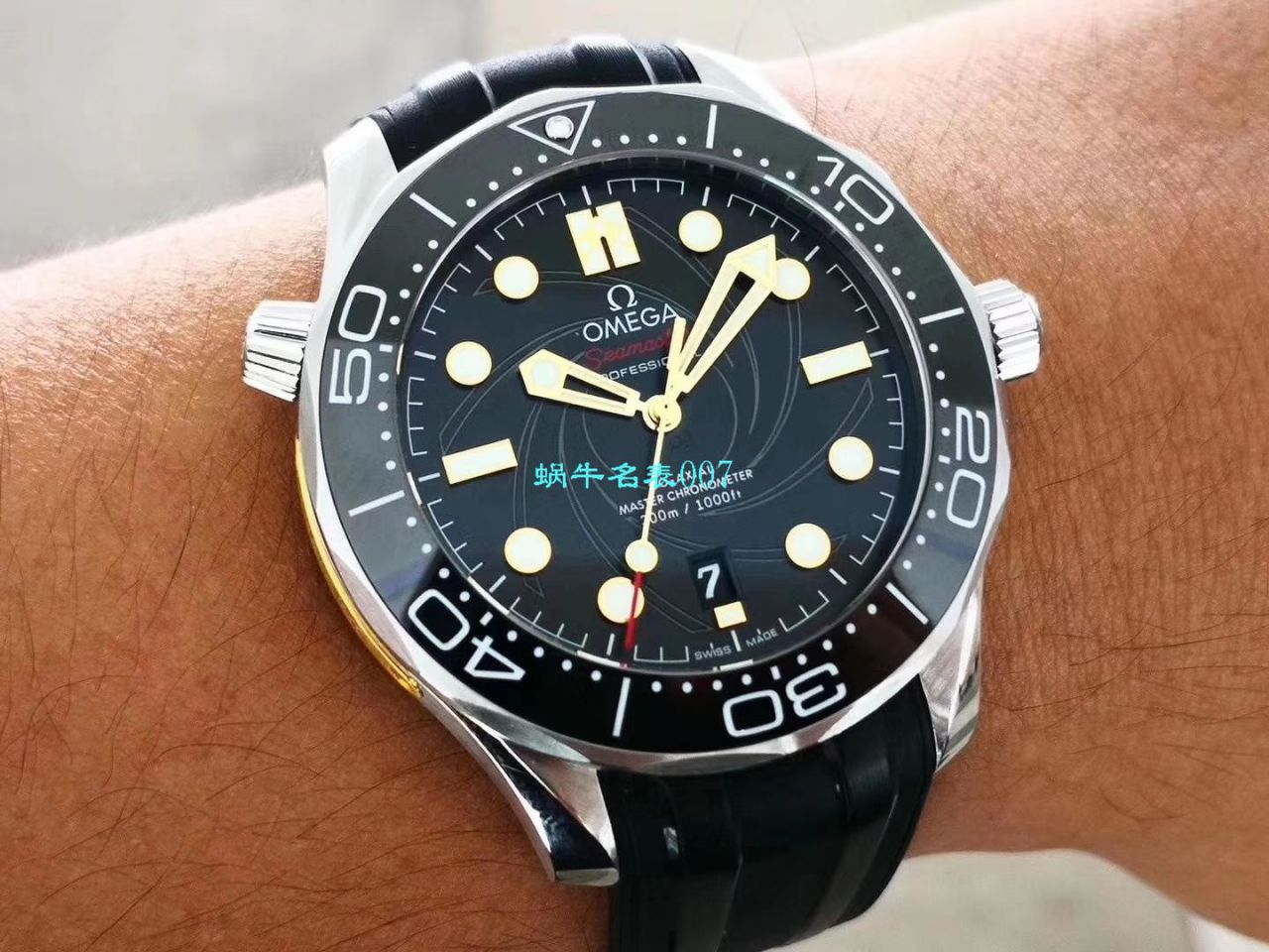 VS厂007  Omega欧米茄海马300米潜水表詹姆斯·邦德限量版210.22.42.20.01.004 / M619   VS厂007  Omega欧米茄海马300米潜水表詹姆斯·邦德限量版210.22.42.20.01.004 / M619