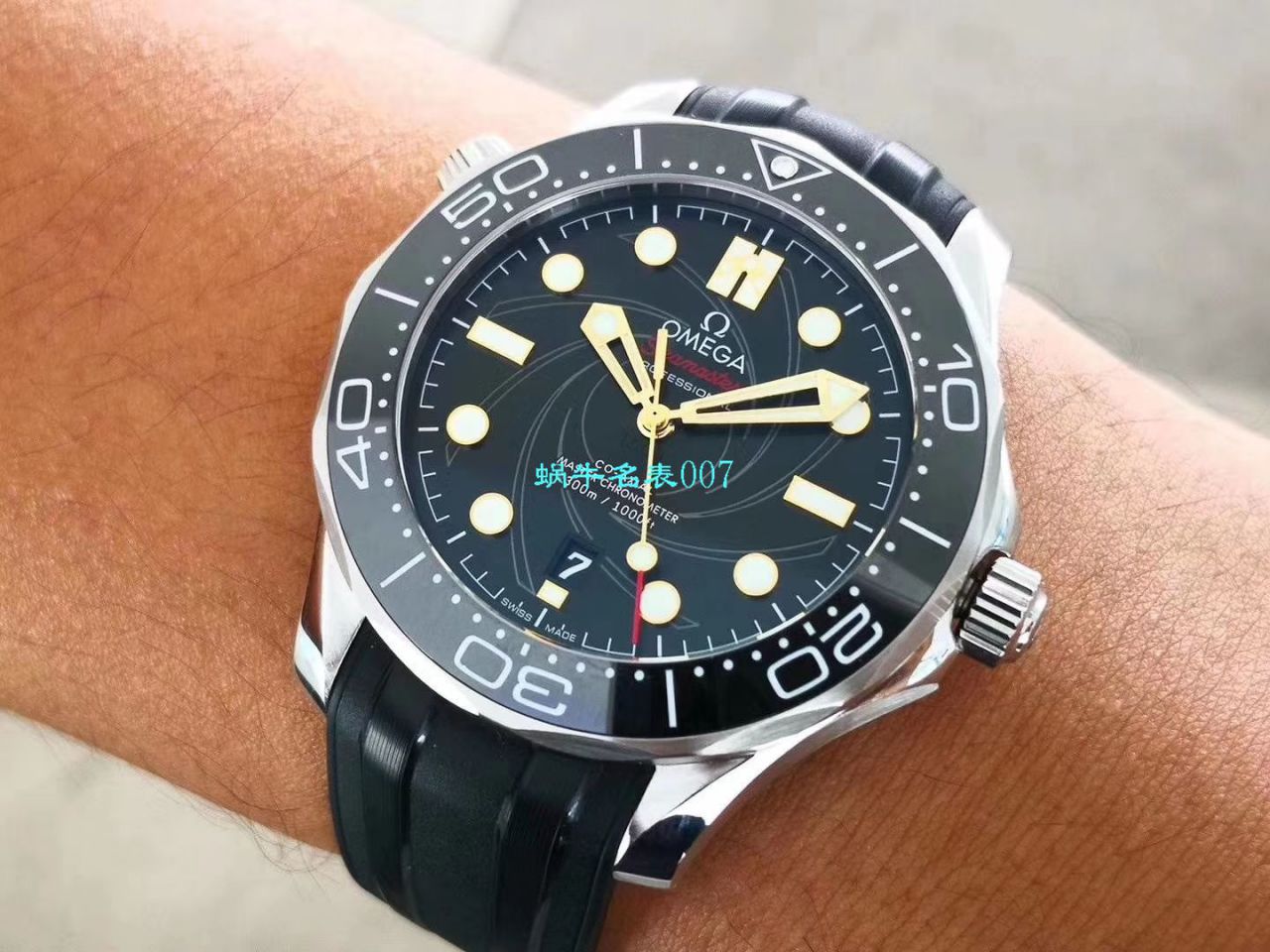 VS厂007  Omega欧米茄海马300米潜水表詹姆斯·邦德限量版210.22.42.20.01.004 / M619   VS厂007  Omega欧米茄海马300米潜水表詹姆斯·邦德限量版210.22.42.20.01.004 / M619
