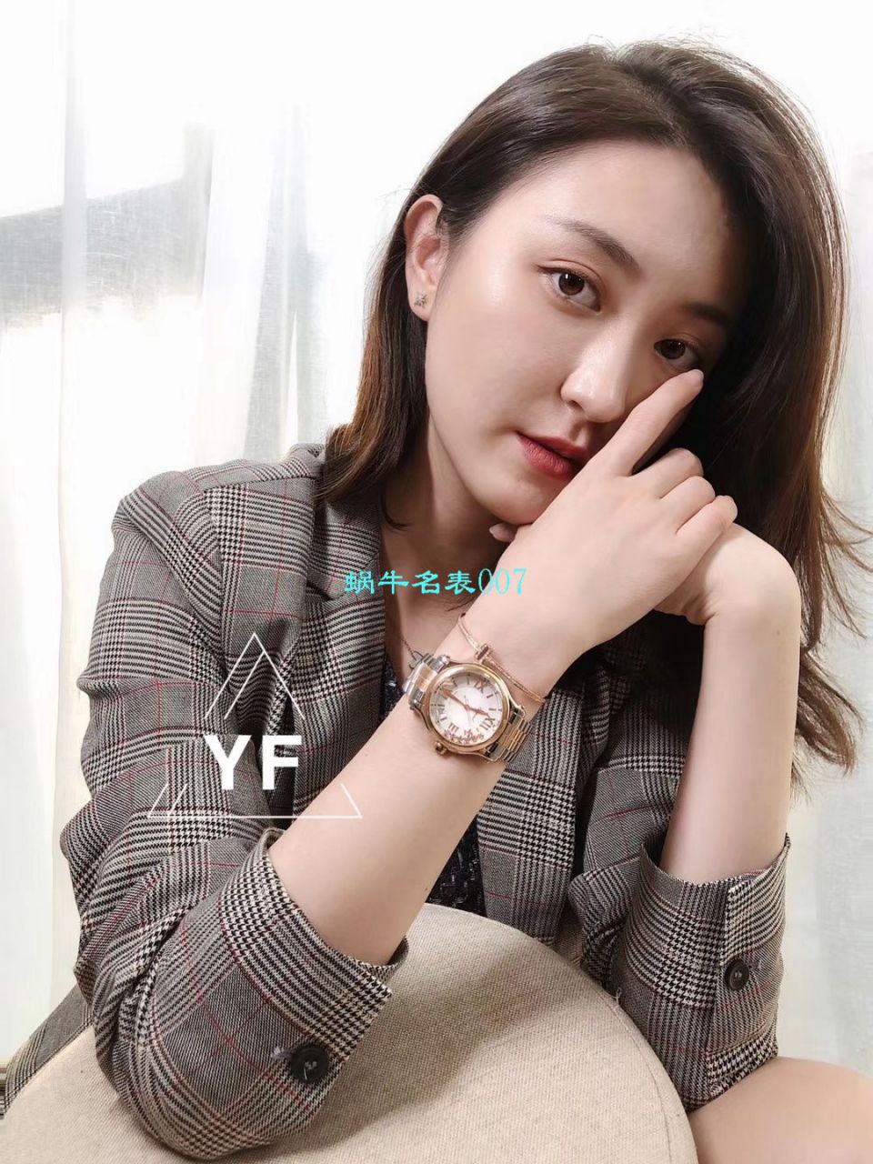   YF厂女表  萧邦HAPPY DIAMONDS系列277472-5002,278559-6002,278582-3002腕表 / XB051