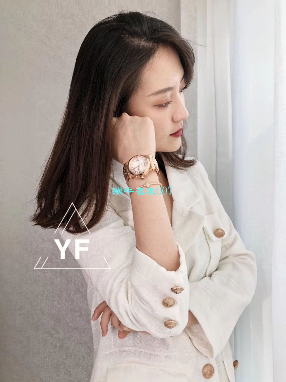   YF厂女表  萧邦HAPPY DIAMONDS系列277472-5002,278559-6002,278582-3002腕表 / XB051