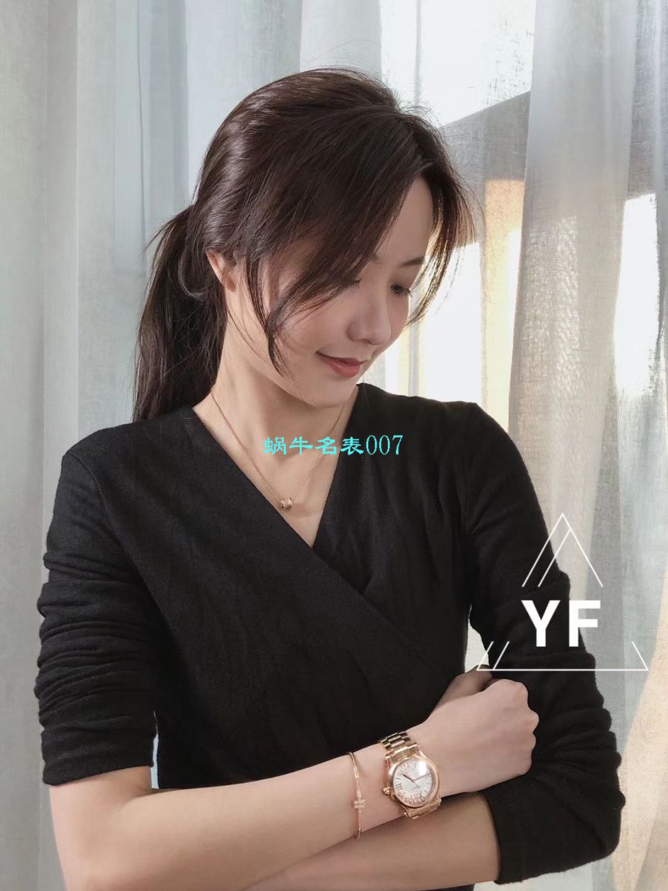   YF厂女表  萧邦HAPPY DIAMONDS系列277472-5002,278559-6002,278582-3002腕表 / XB051
