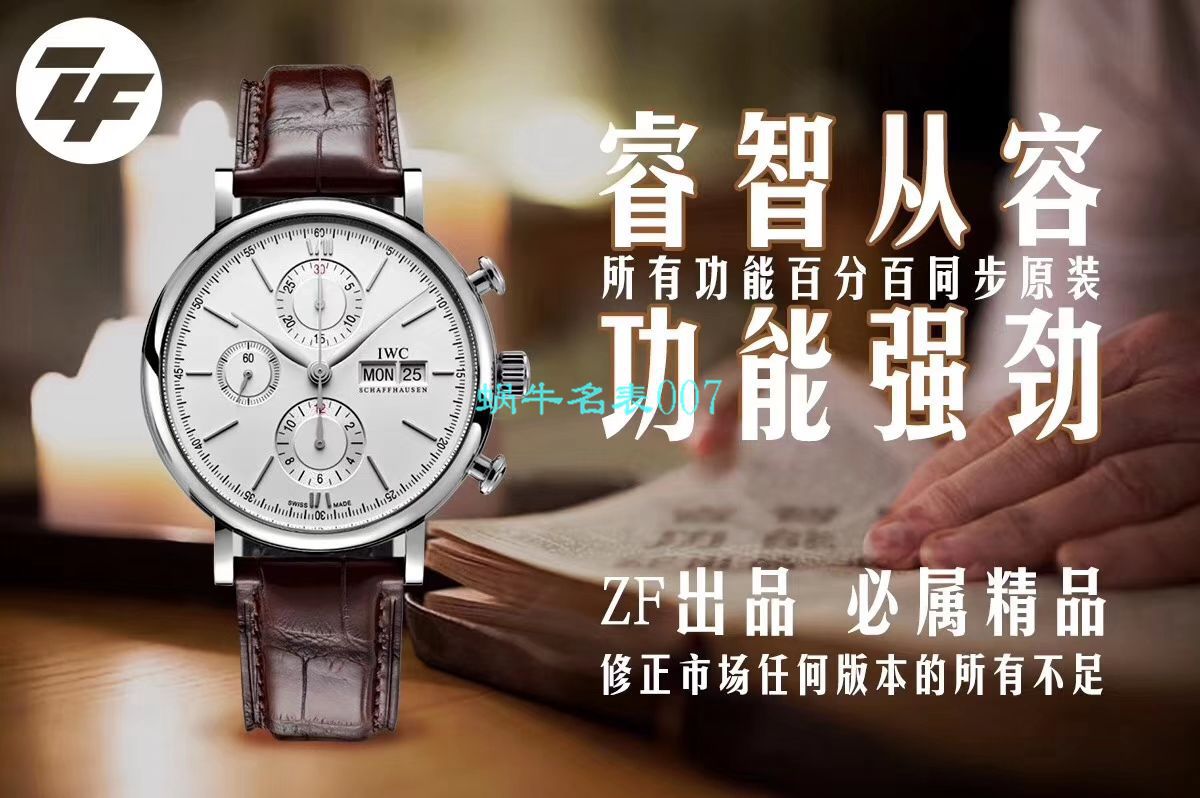   ZF厂IWC  万国柏涛菲诺计时系列IW391020腕表 / WG509