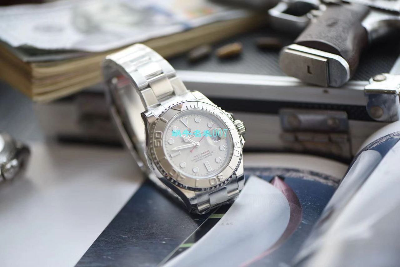 视频评测N厂Rolex  904钢劳力士游艇名仕YM型系列116622-78760 银盘腕表 / R512
