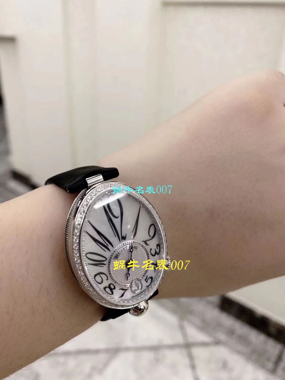 视频评测ZF厂Breguet表  宝玑那不勒斯皇后系列8918BB/58/964/D00D女腕表 / BZ056