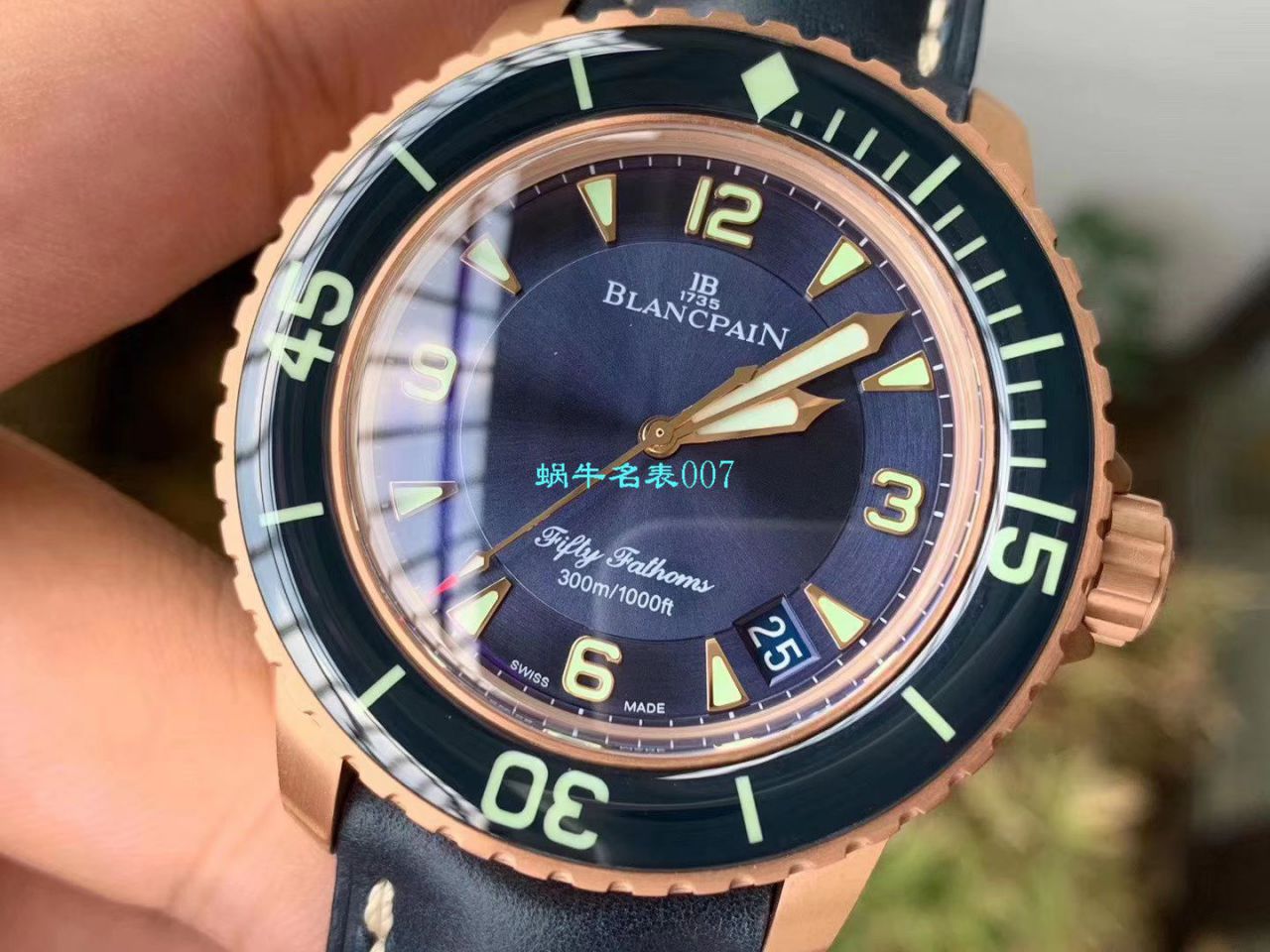   ZF厂Blancpain  宝珀五十噚系列5015-3603C-63B腕表 / BP066