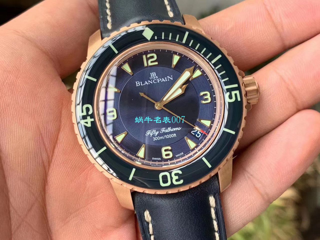   ZF厂Blancpain  宝珀五十噚系列5015-3603C-63B腕表 / BP066