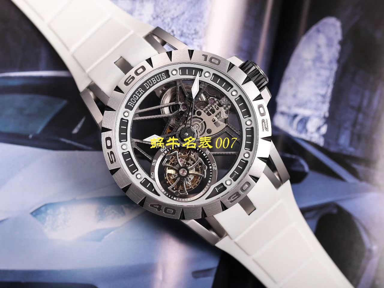 JB厂罗杰杜彼Excalibur Spidr（王者系列）RDDBEX0545，RDDBEX0546，RDDBEX0479陀飞轮腕表 / LJ057