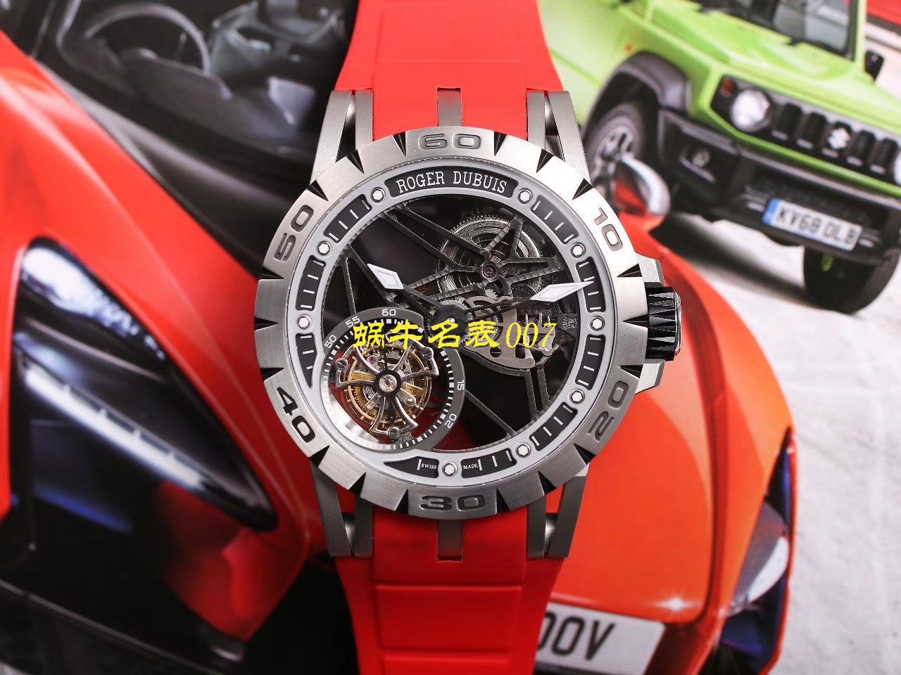 JB厂罗杰杜彼Excalibur Spidr（王者系列）RDDBEX0545，RDDBEX0546，RDDBEX0479陀飞轮腕表 / LJ057