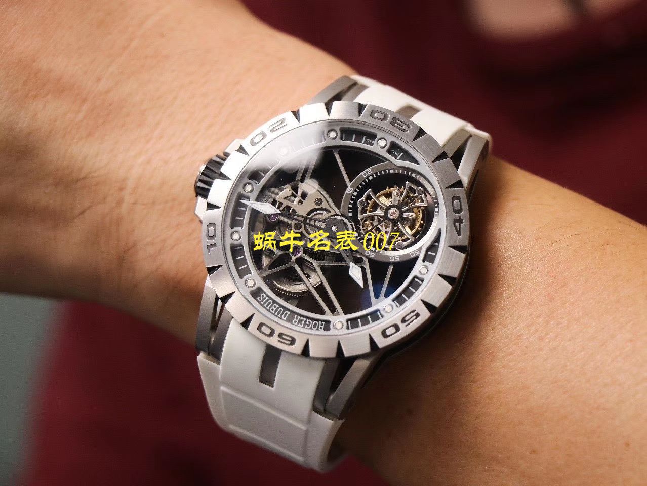 JB厂罗杰杜彼Excalibur Spidr（王者系列）RDDBEX0545，RDDBEX0546，RDDBEX0479陀飞轮腕表 / LJ057