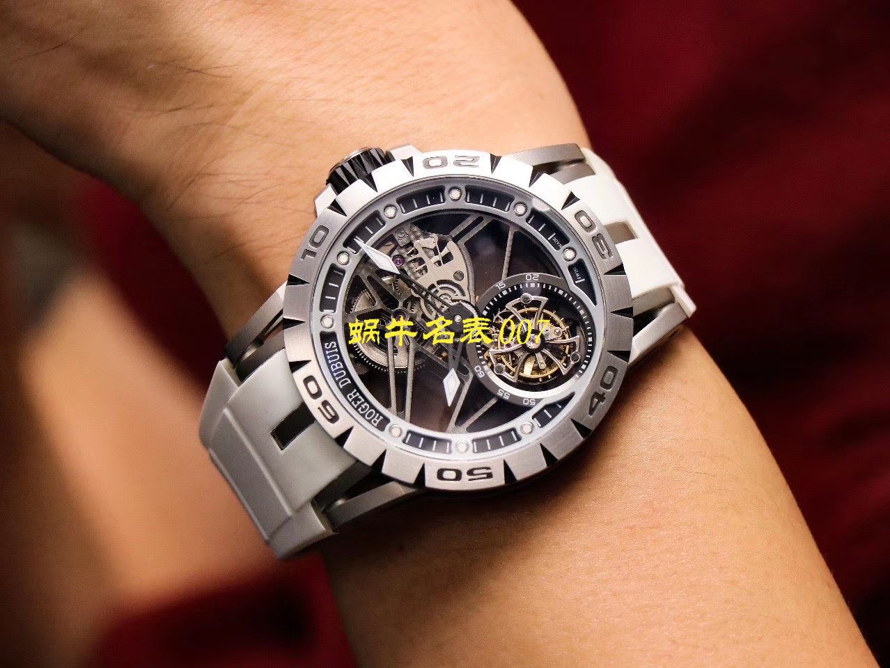 JB厂罗杰杜彼Excalibur Spidr（王者系列）RDDBEX0545，RDDBEX0546，RDDBEX0479陀飞轮腕表 / LJ057