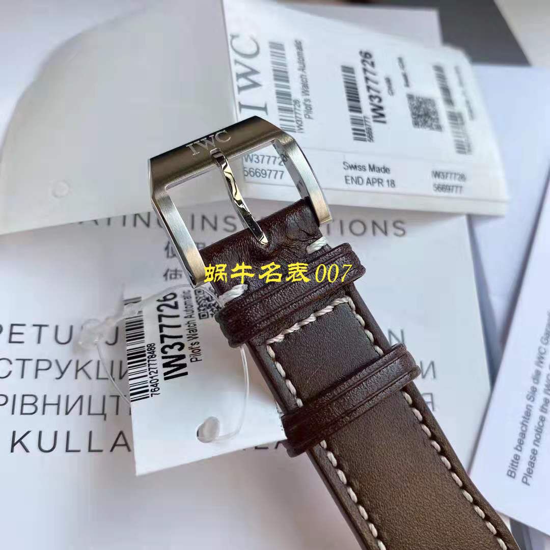 视频测评新款首发!硬货!渠道出口订单!原单  IWC万国表飞行员系列IW377726腕表 / WG511   视频测评新款首发!硬货!渠道出口订单!原单  IWC万国表飞行员系列IW377726腕表 / WG511