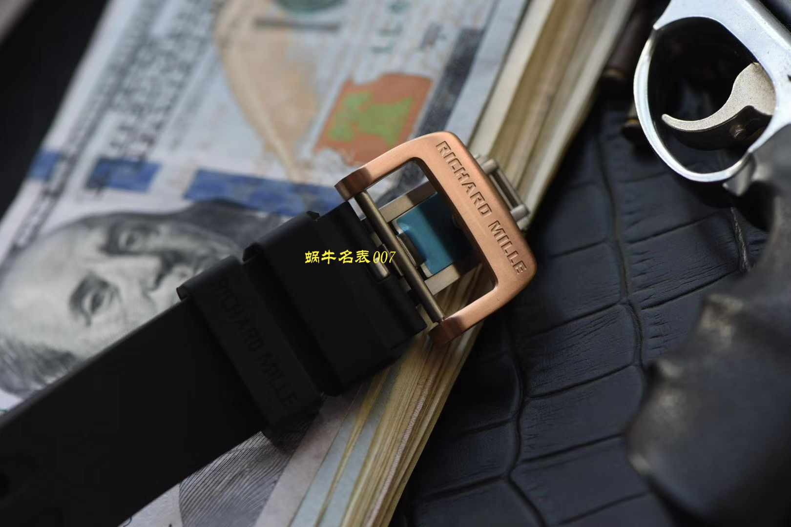视频评测台湾KV厂官网  新品玫瑰金理查德米勒RM011腕表 / KVRM011jin
