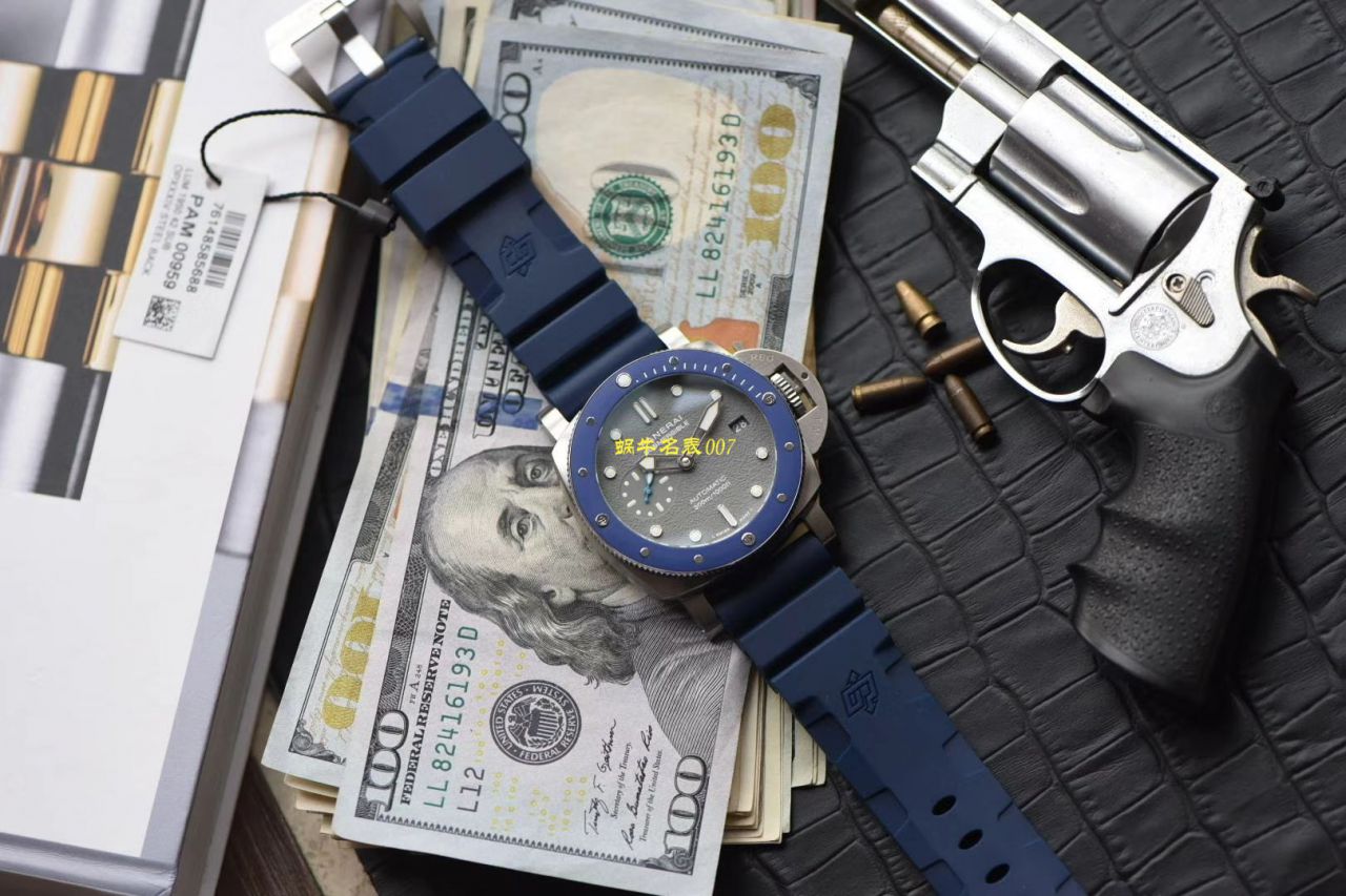 VS厂表 SIHH2019蓝主角PAM959沛纳海SUBMERSIBLE 潜行系列PAM00959腕表 / VSPAM959