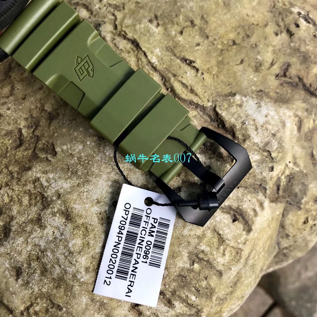   VS厂新品军绿面英雄情结  沛纳海SUBMERSIBLE 潜行系列PAM00961腕表 / VSPAM961