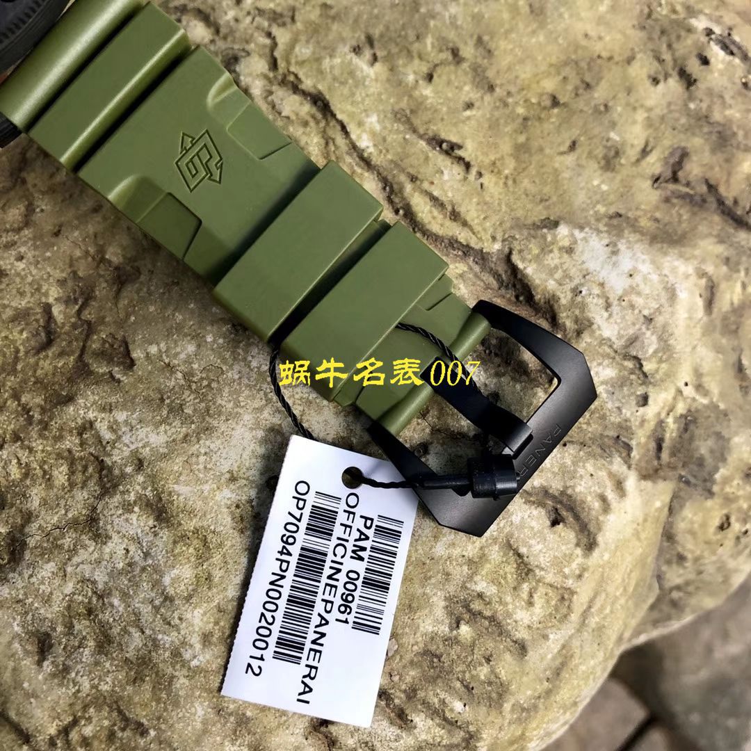   VS厂新品军绿面英雄情结  沛纳海SUBMERSIBLE 潜行系列PAM00961腕表 / VSPAM961