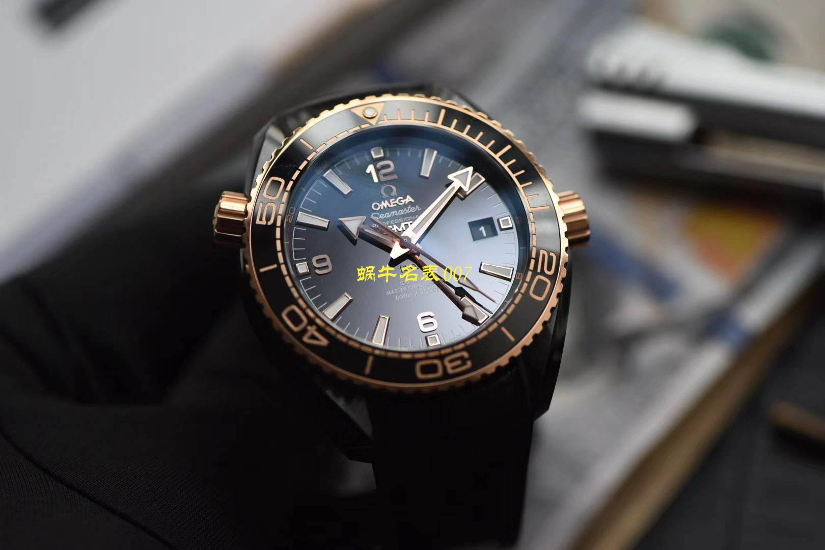 视频评测VS厂深海之黑间金之王  欧米茄海洋宇宙600米215.63.46.22.01.001腕表 / M660