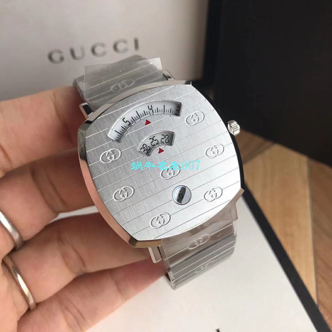   渠道原单  original Gucci,‌古驰‌新款 Grip‌系列腕表YA157403，YA157401手表 / GUCCIKK19