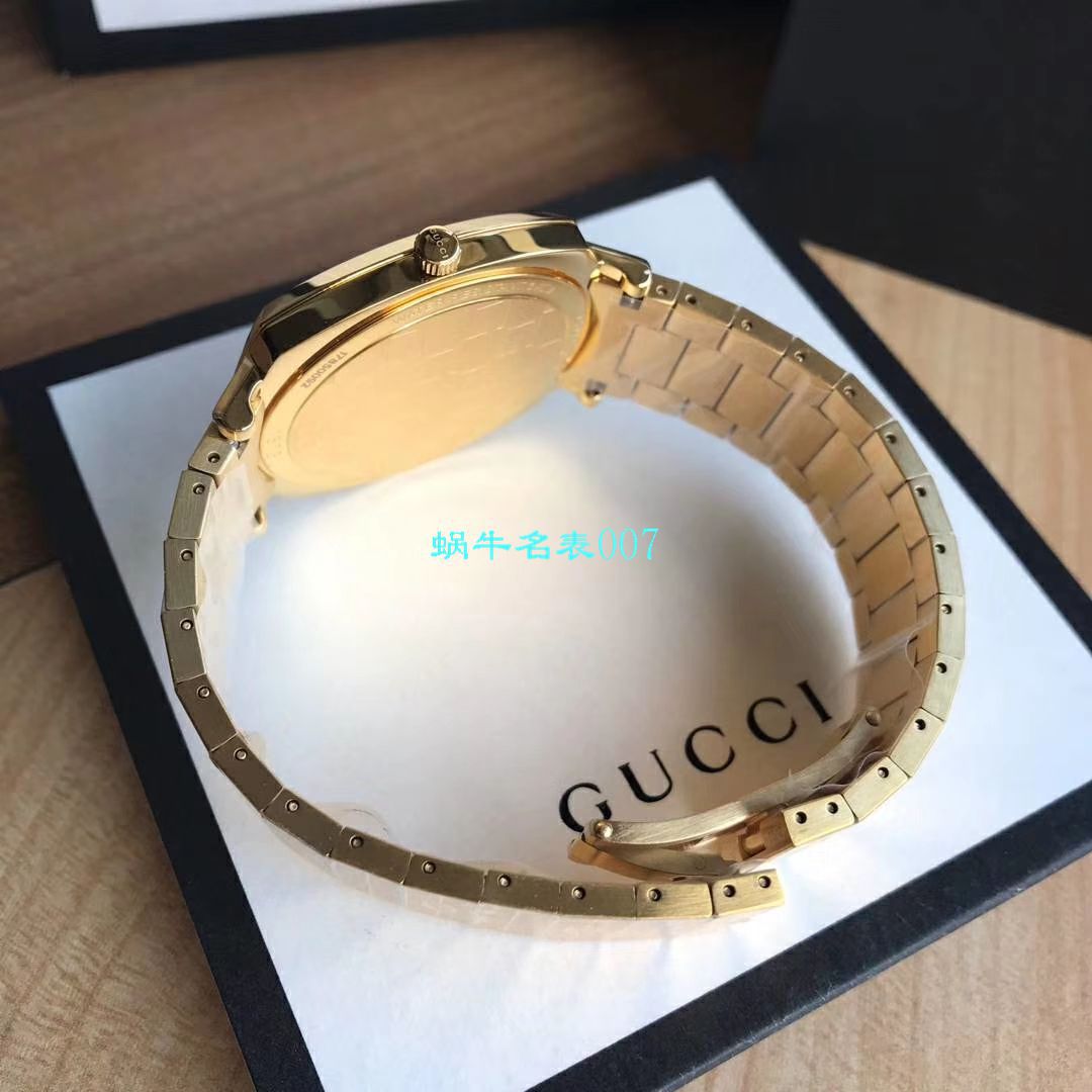   渠道原单  original Gucci,‌古驰‌新款 Grip‌系列腕表YA157403，YA157401手表 / GUCCIKK19