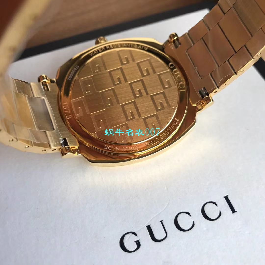   渠道原单  original Gucci,‌古驰‌新款 Grip‌系列腕表YA157403，YA157401手表 / GUCCIKK19